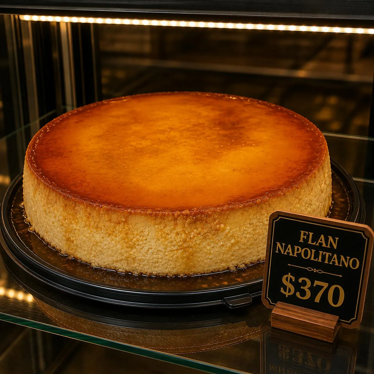 Flan Napolitano