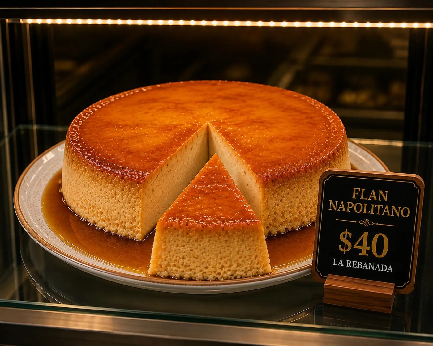Flan Napolitano