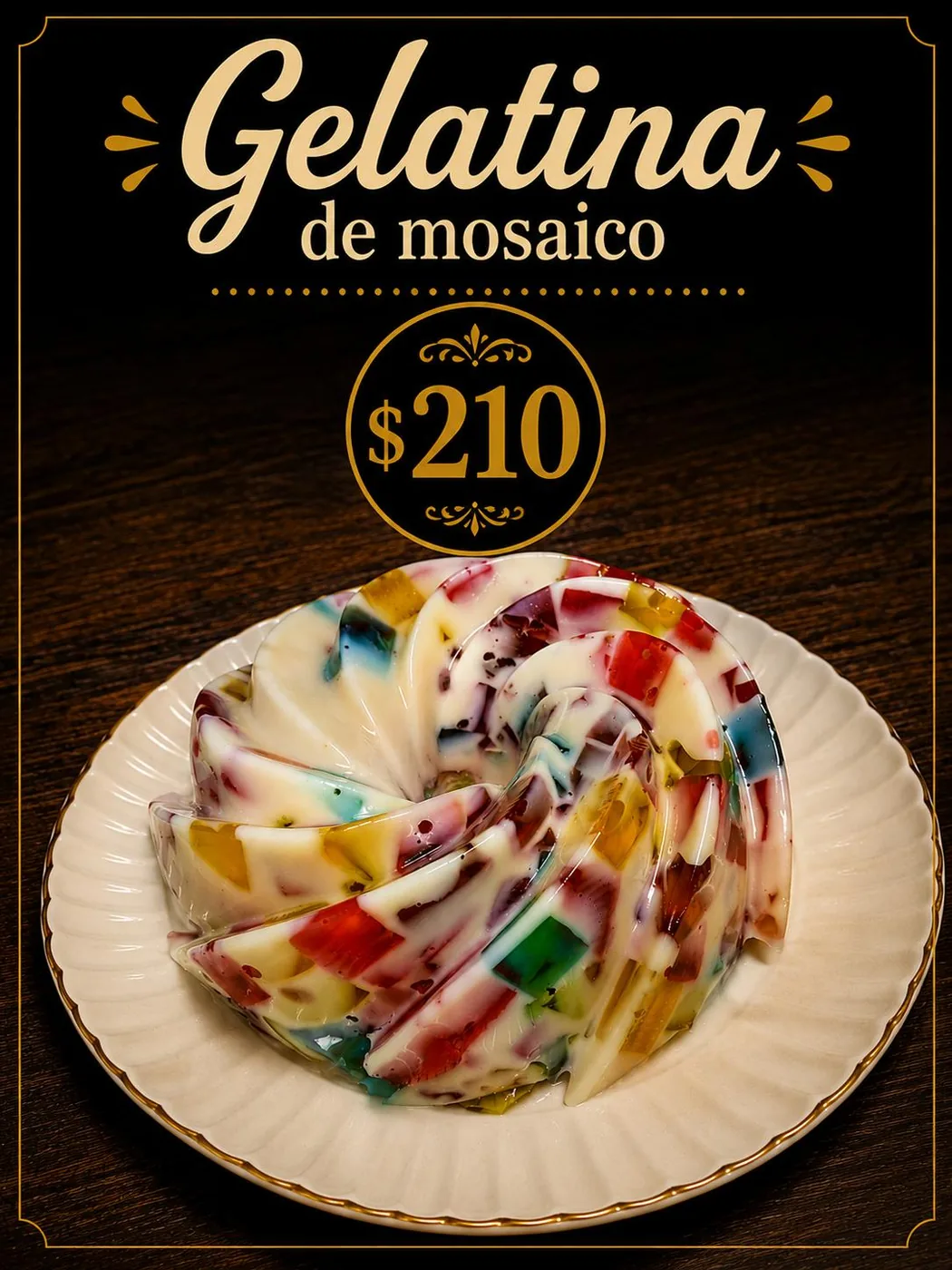 Gelatina de Mosaico